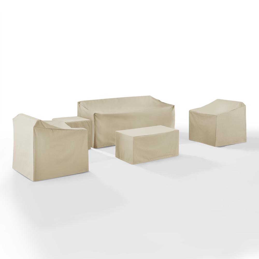 5Pc Outdoor Furniture Cover Set