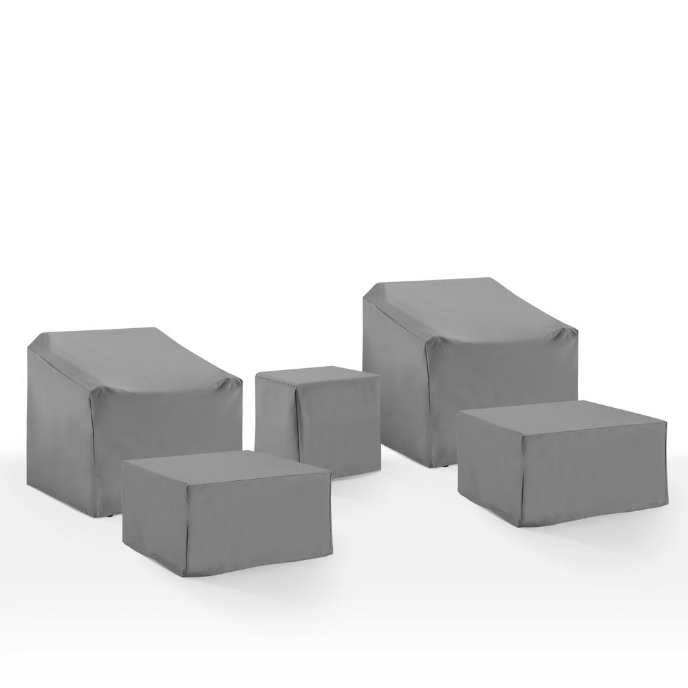 5Pc Outdoor Furniture Cover Set