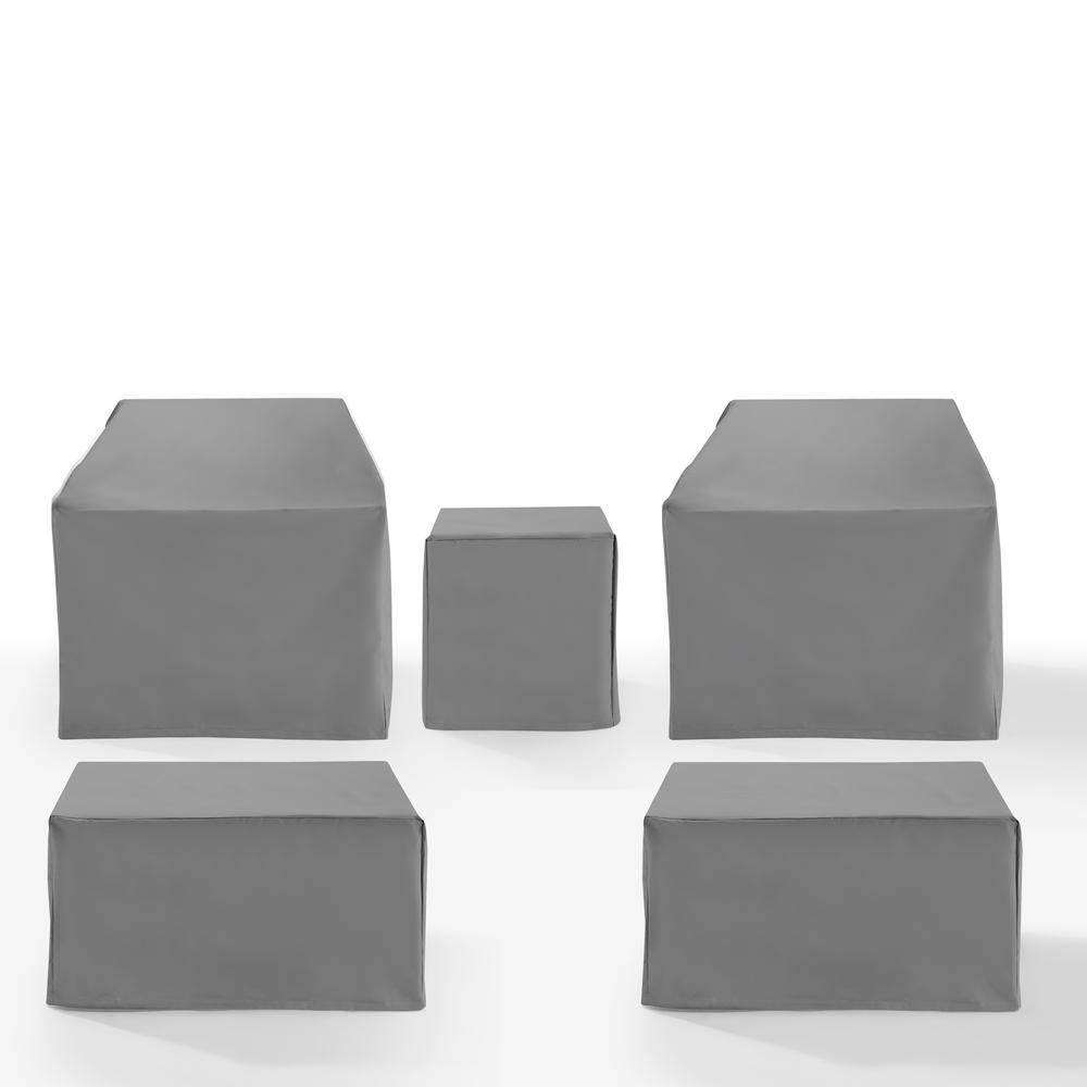 5Pc Outdoor Furniture Cover Set