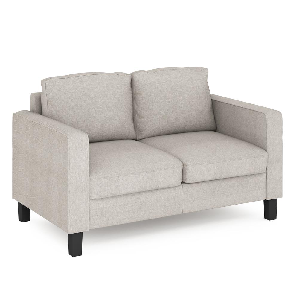 Furinno Bayonne Modern Upholstered Loveseat