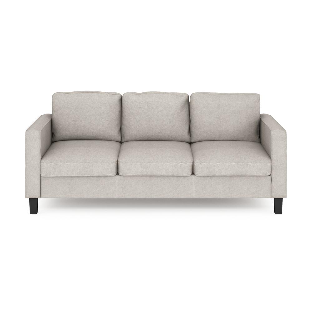 Furinno Bayonne Modern Upholstered 3-Seater Sofa