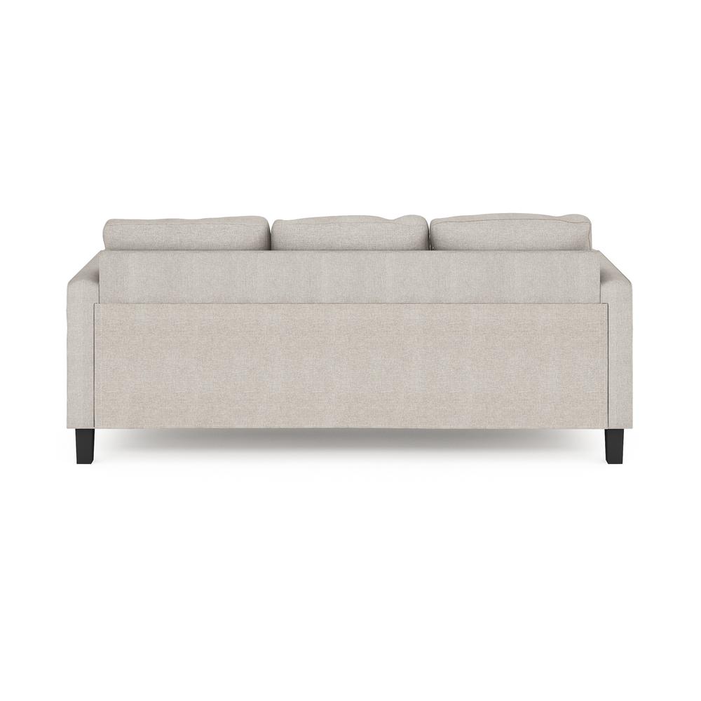 Furinno Bayonne Modern Upholstered 3-Seater Sofa
