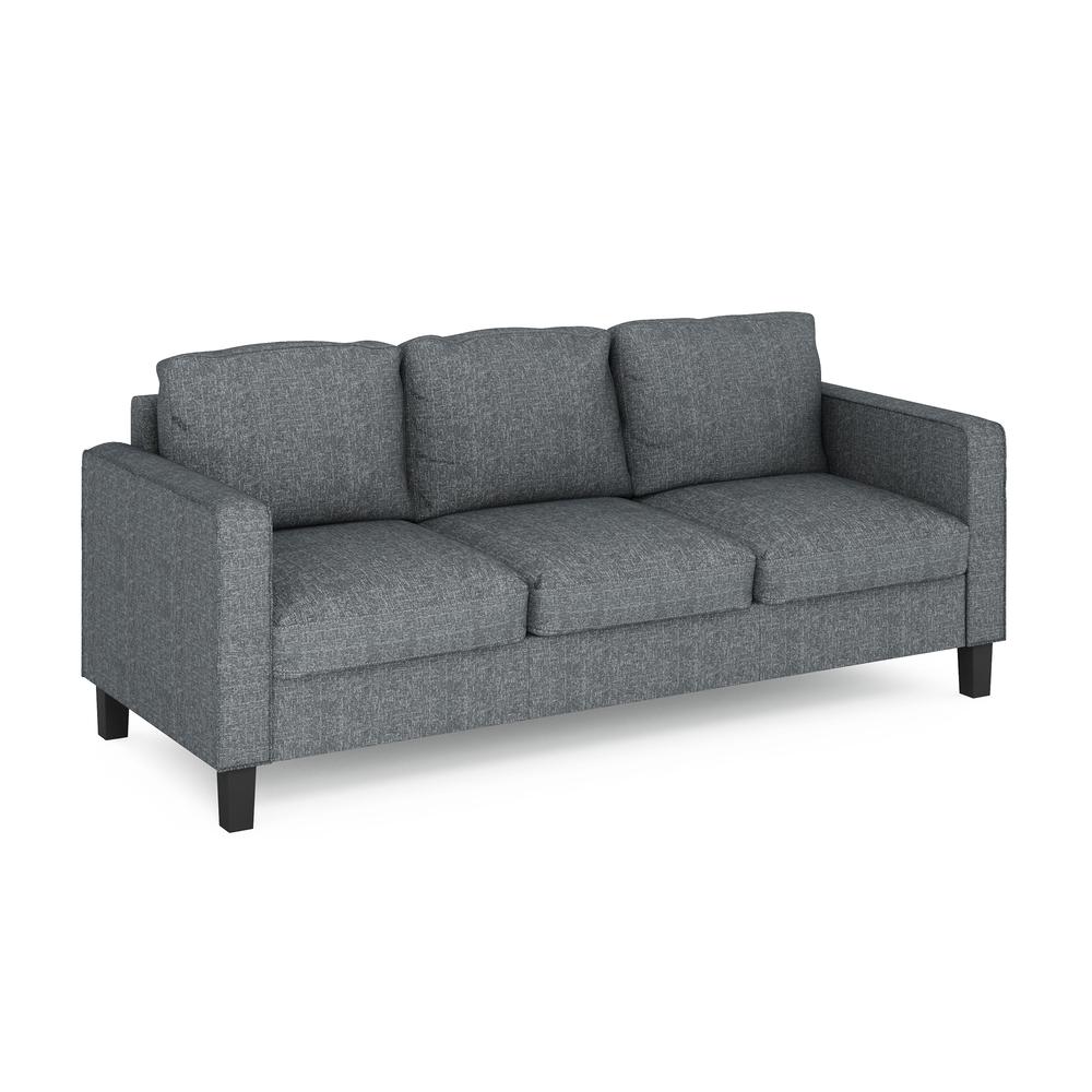 Furinno Bayonne Modern Upholstered 3-Seater Sofa