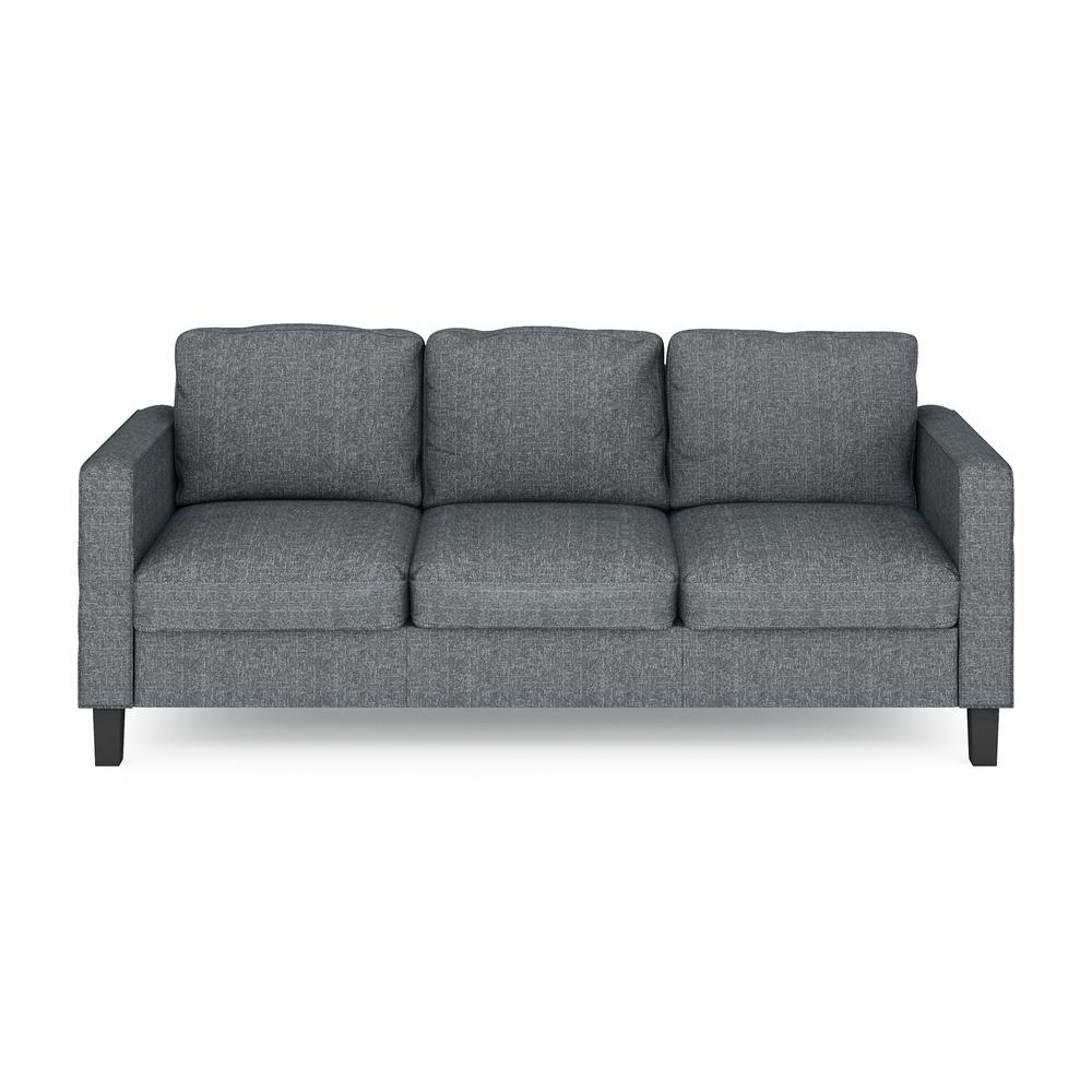 Furinno Bayonne Modern Upholstered 3-Seater Sofa