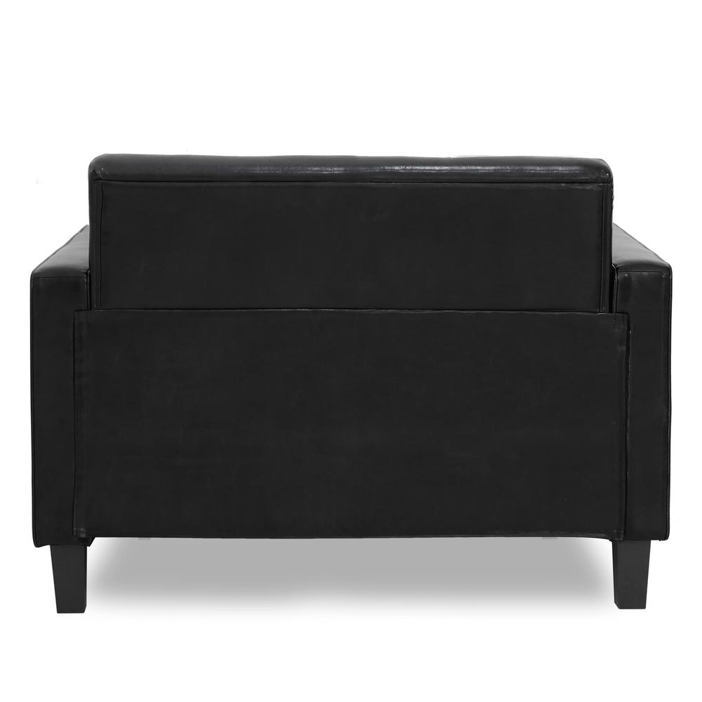 Furinno Brive Contemporary Tufted Loveseat