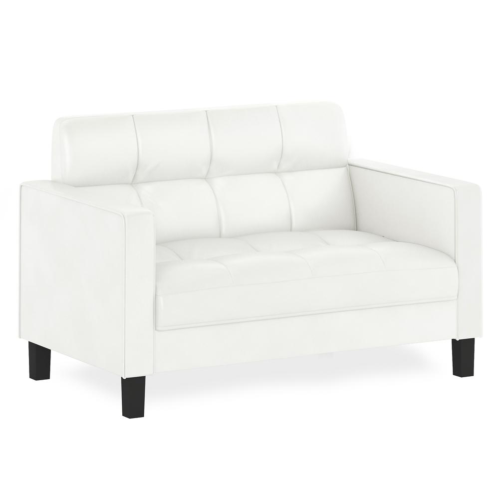 Furinno Brive Contemporary Tufted Loveseat