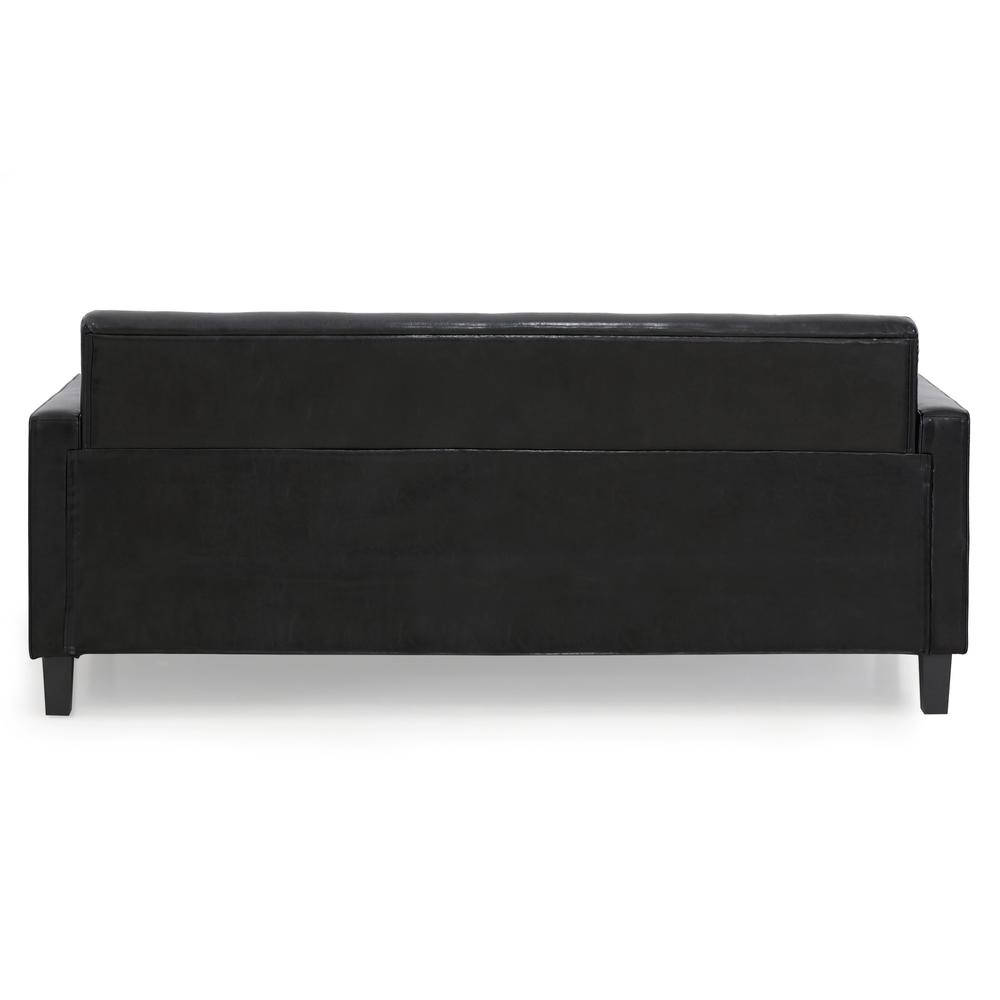 Furinno Brive Contemporary Tufted 3-Seater Sofa