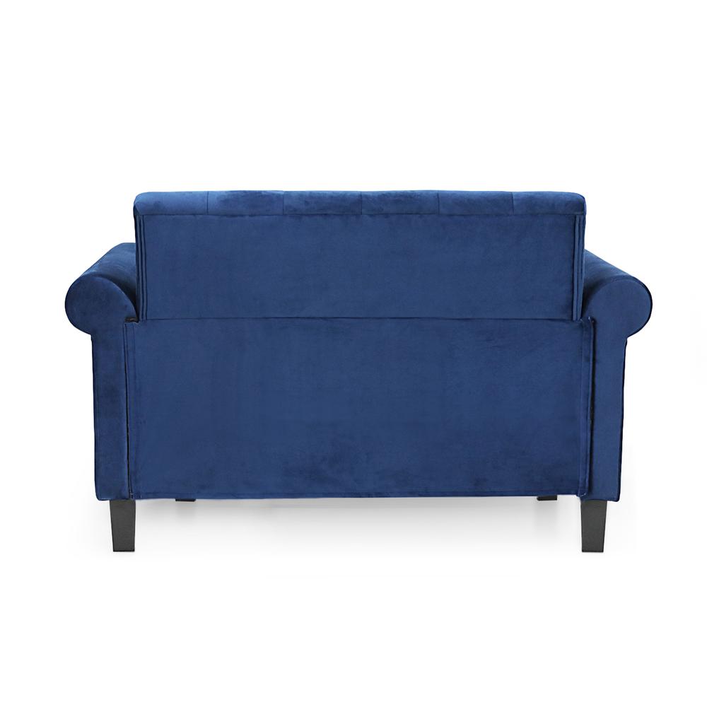 Furinno Bastia Vintage Button Tufted Loveseat