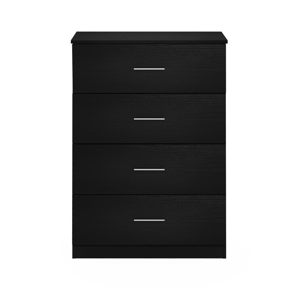 Furinno Tidur Simple Design 4-Drawer Dresser with Handle