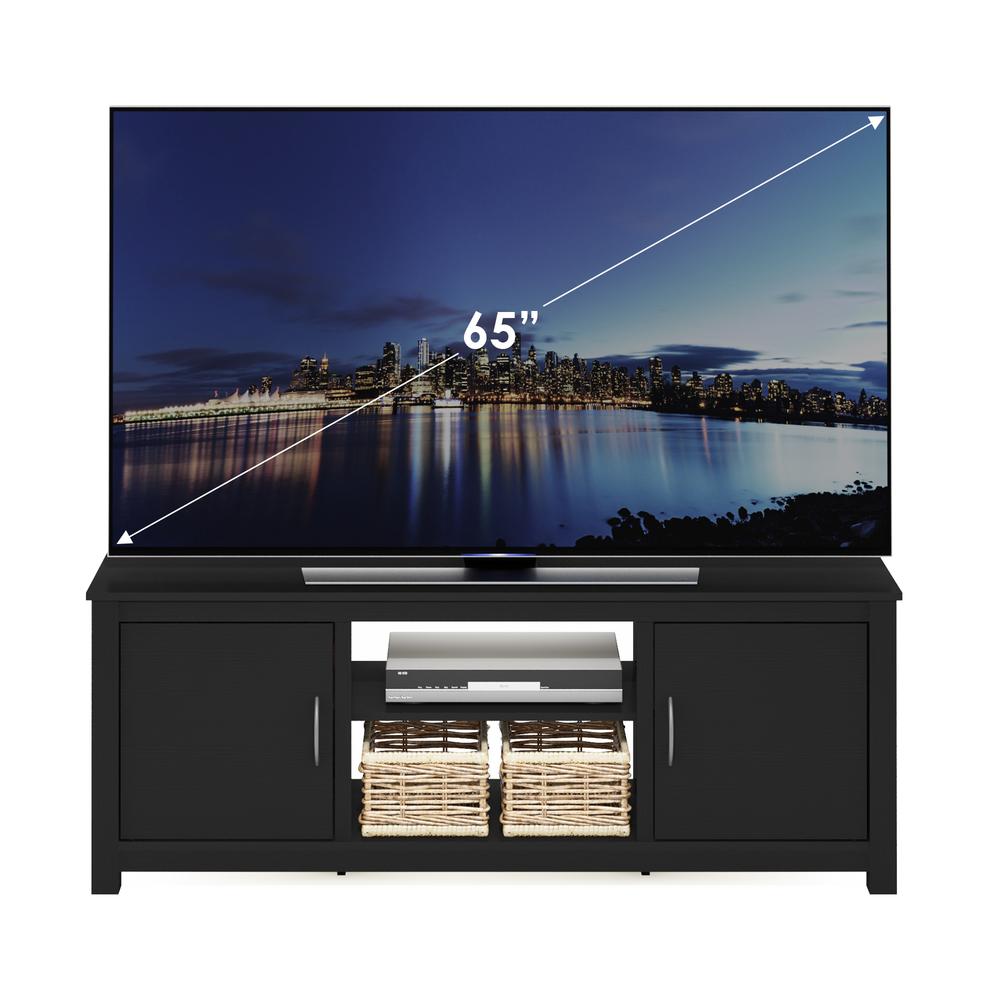 Furinno Classic TV Stand with Storage for TV up to 65 Inch