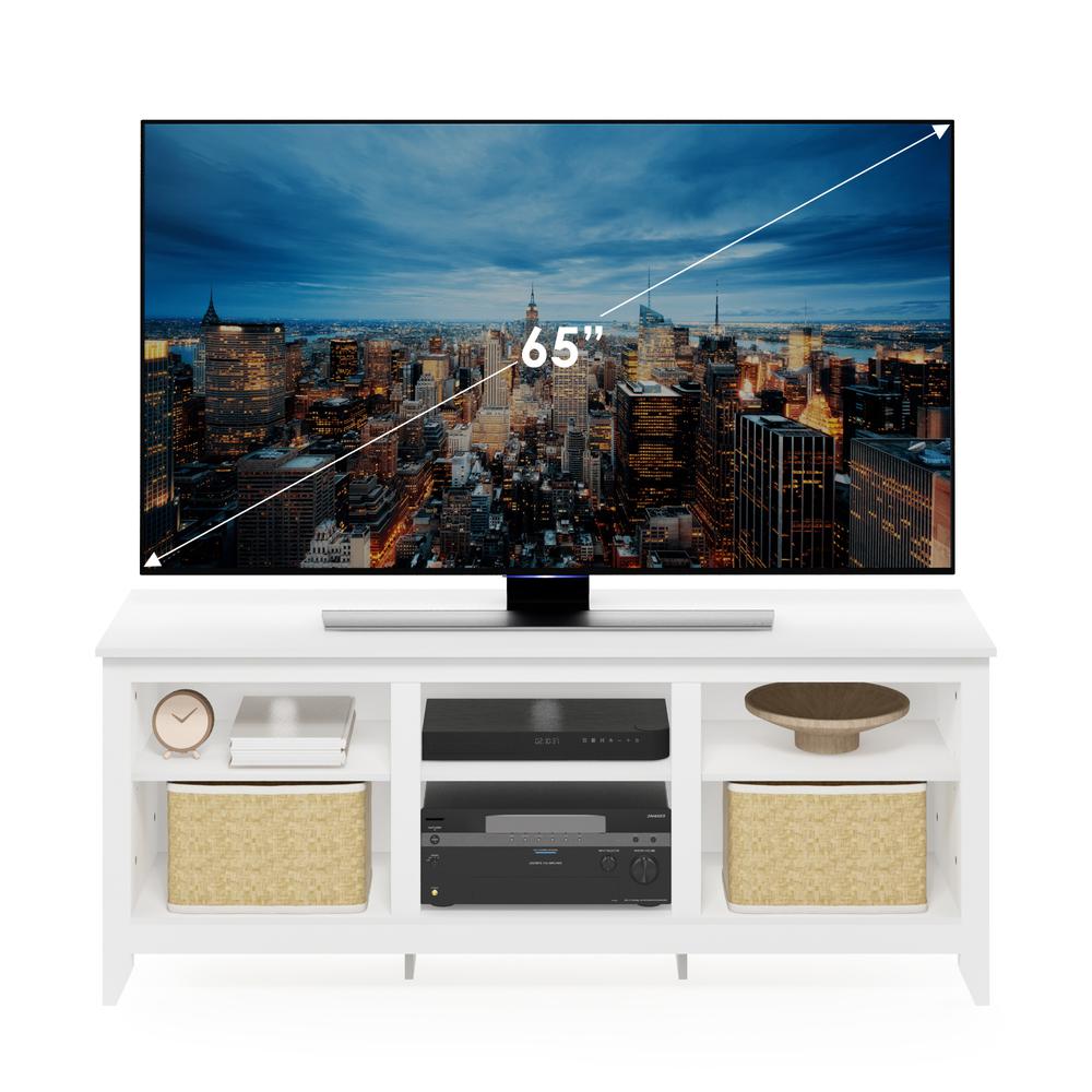 Furinno Jensen TV Entertainment Center for TV up to 65 Inch
