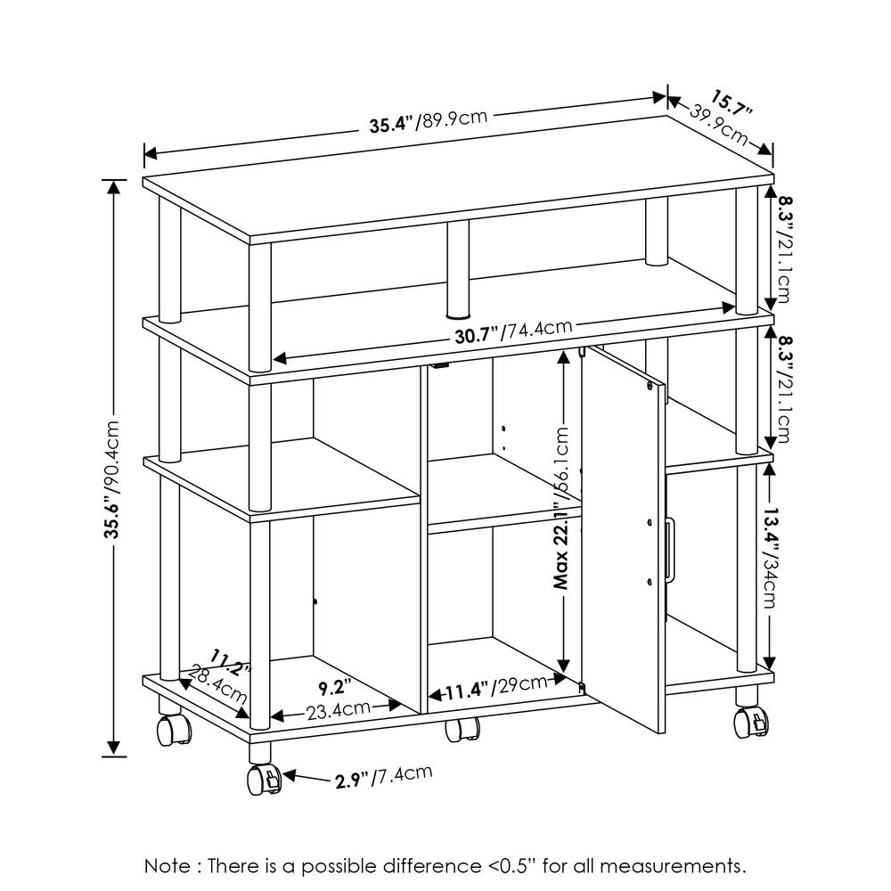 Columbia Walnut/Black