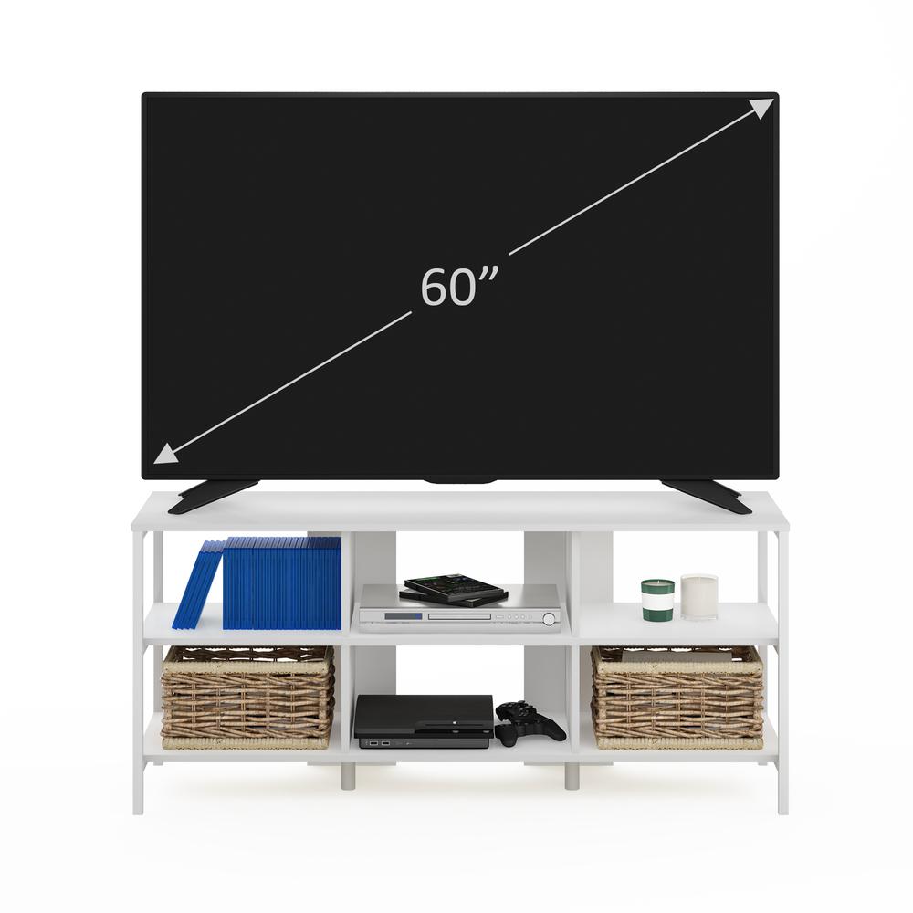 Furinno Camnus Modern Living TV Stand for TVs up to 60 Inch