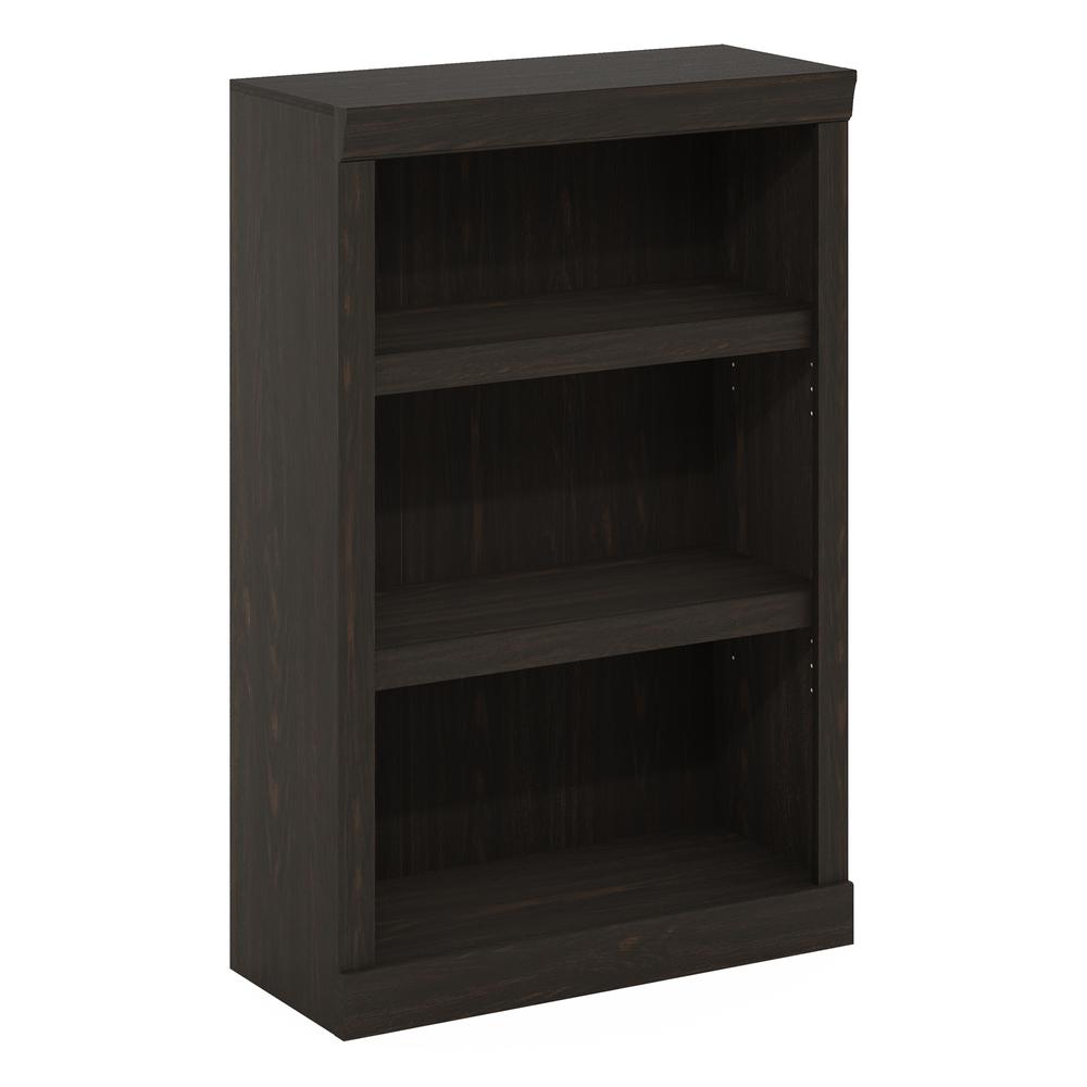 Furinno Gruen Enhanced Designed Home Bookcase 3-Tier Adjustable Bookshelf