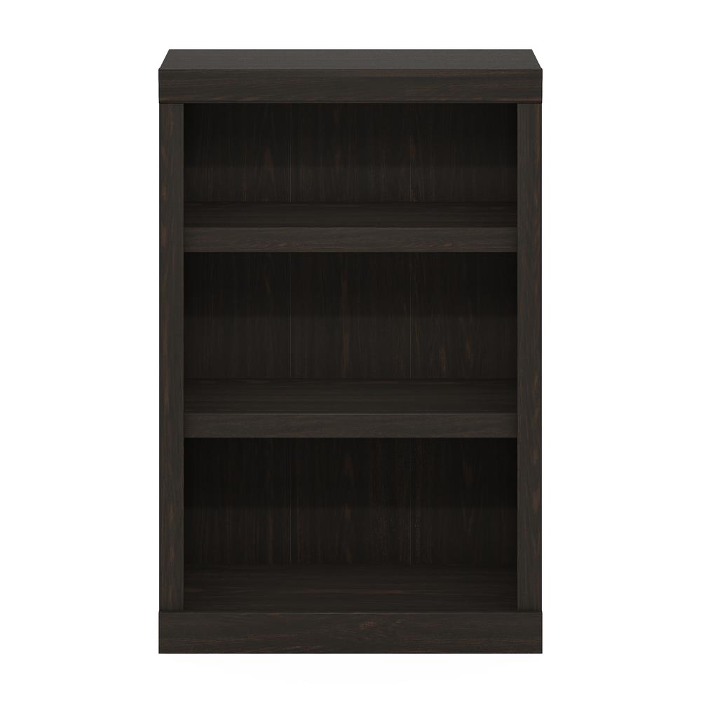 Furinno Gruen Enhanced Designed Home Bookcase 3-Tier Adjustable Bookshelf