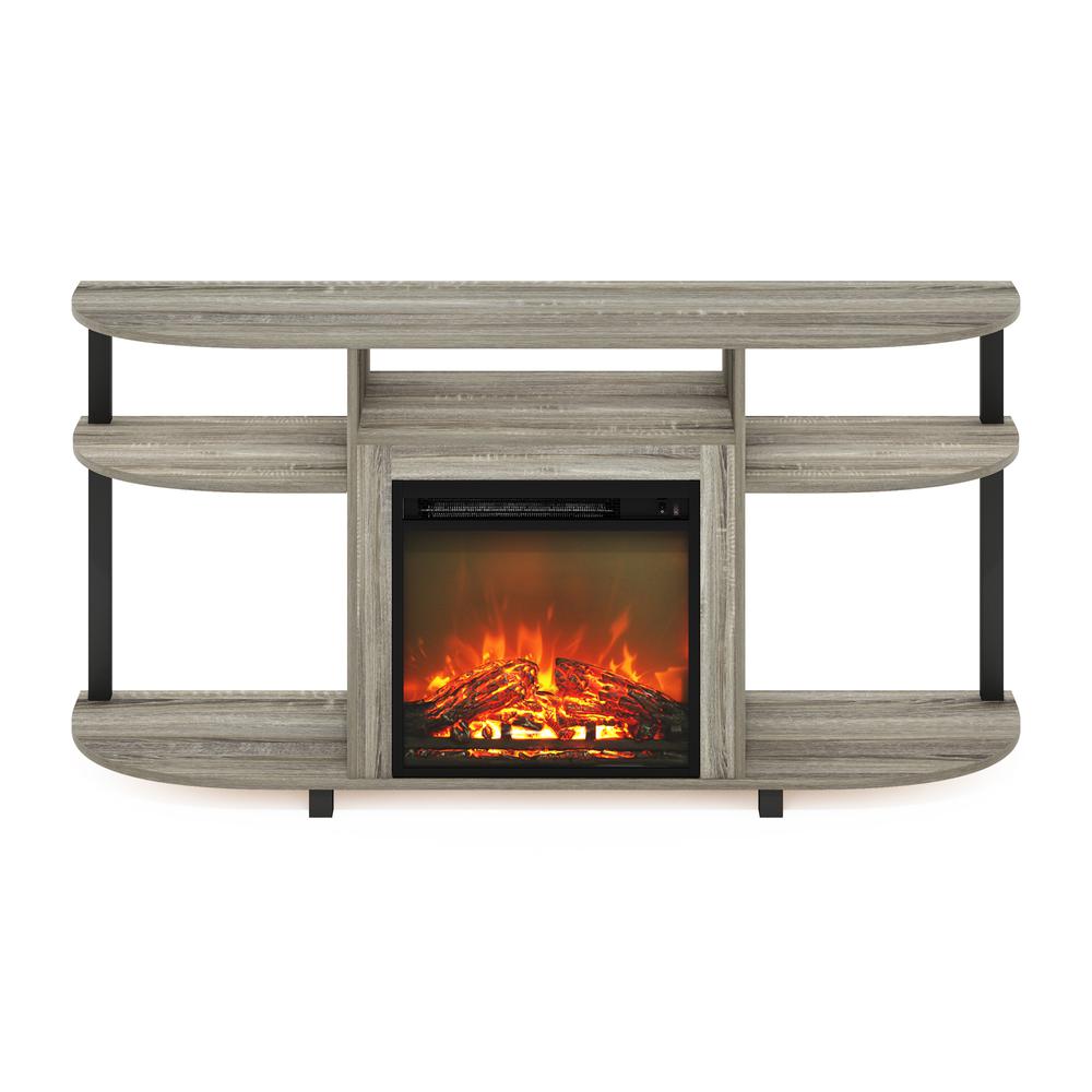 Entertainment Center Stand with Fireplace for TV up to 55 Inch
