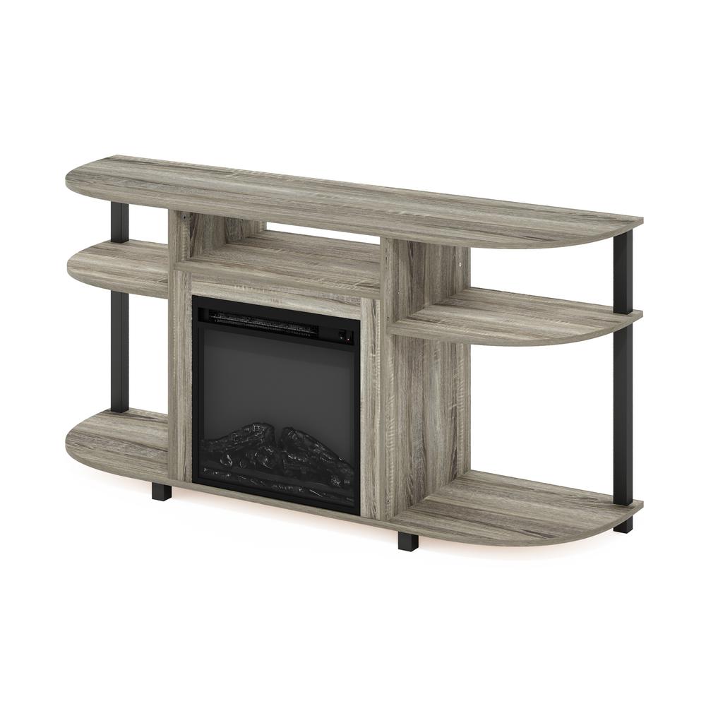 Entertainment Center Stand with Fireplace for TV up to 55 Inch