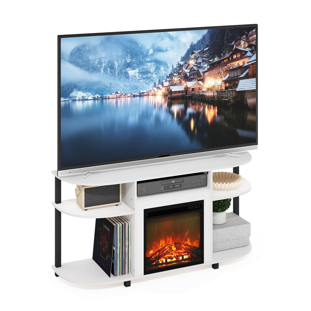 Entertainment Center Stand with Fireplace for TV up to 55 Inch