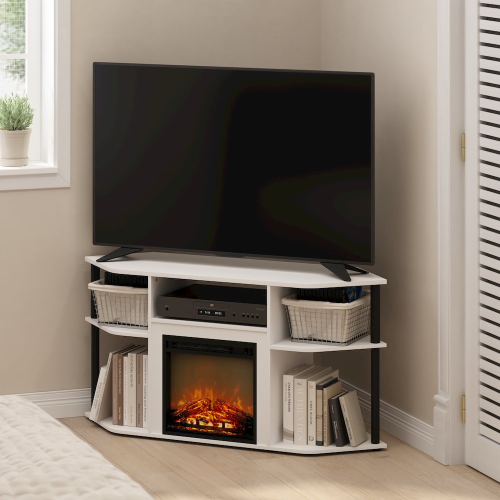 Fireplace TV Stand  for TV up to 55 Inch