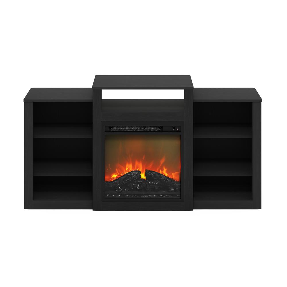 Jensen TV Stand with Electric Fireplace for TV up to 55″