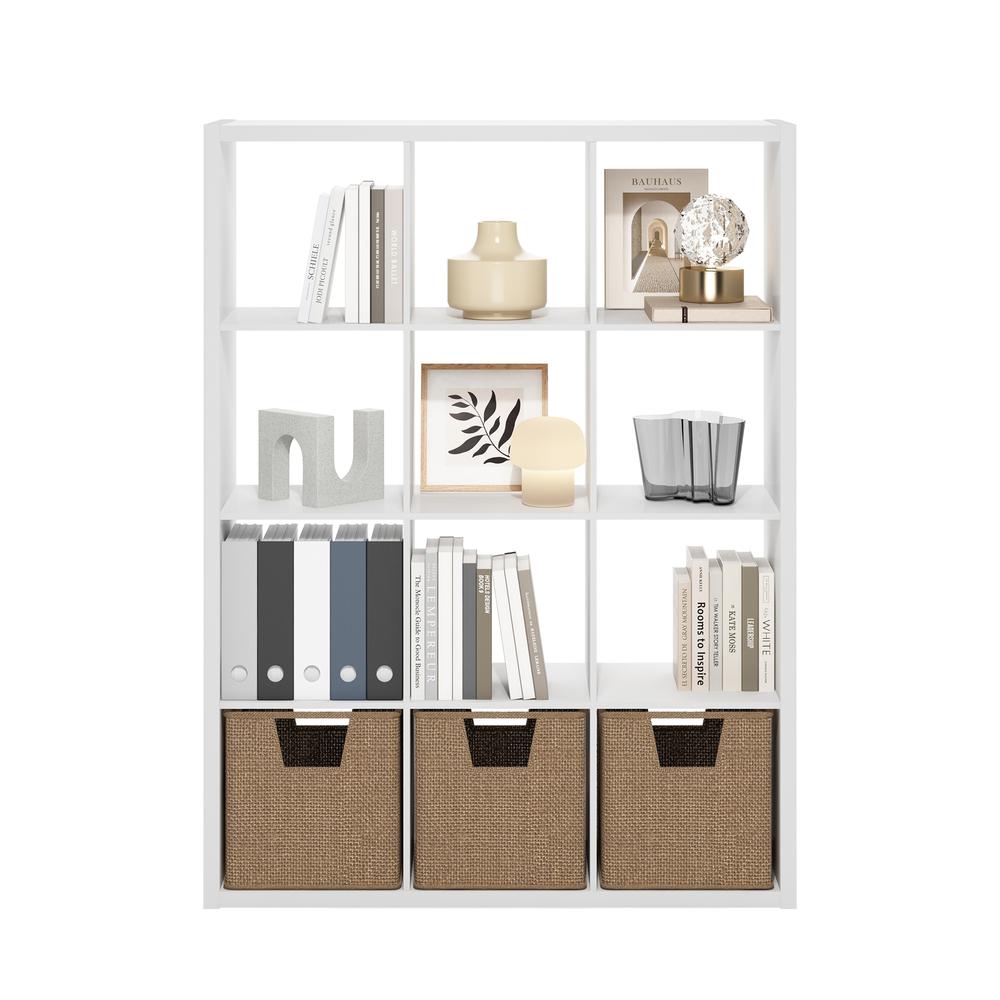 Cubicle Open Back Decorative Cube Storage Organizer