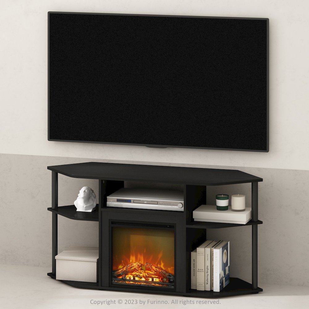 Decorative Electric Fireplace Corner TV Stand