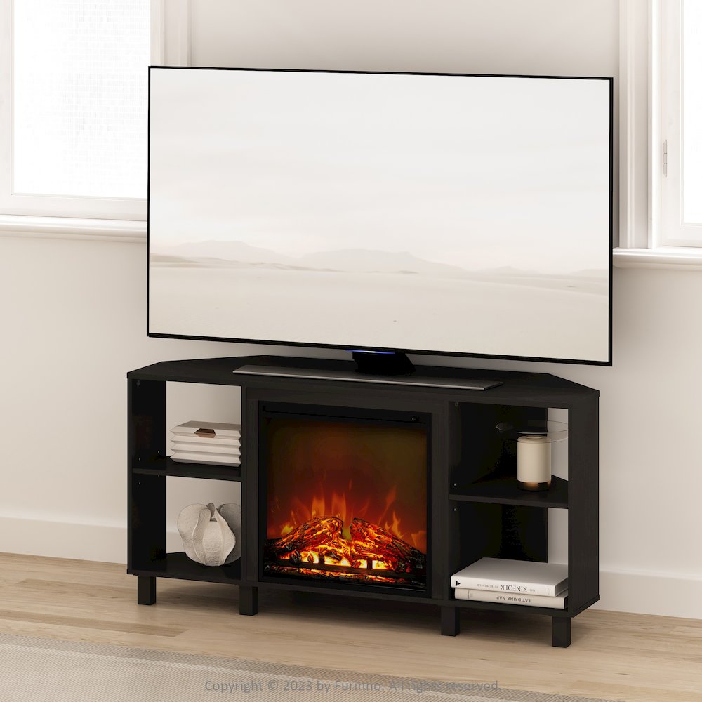 Electric Fireplace Corner TV Stand
