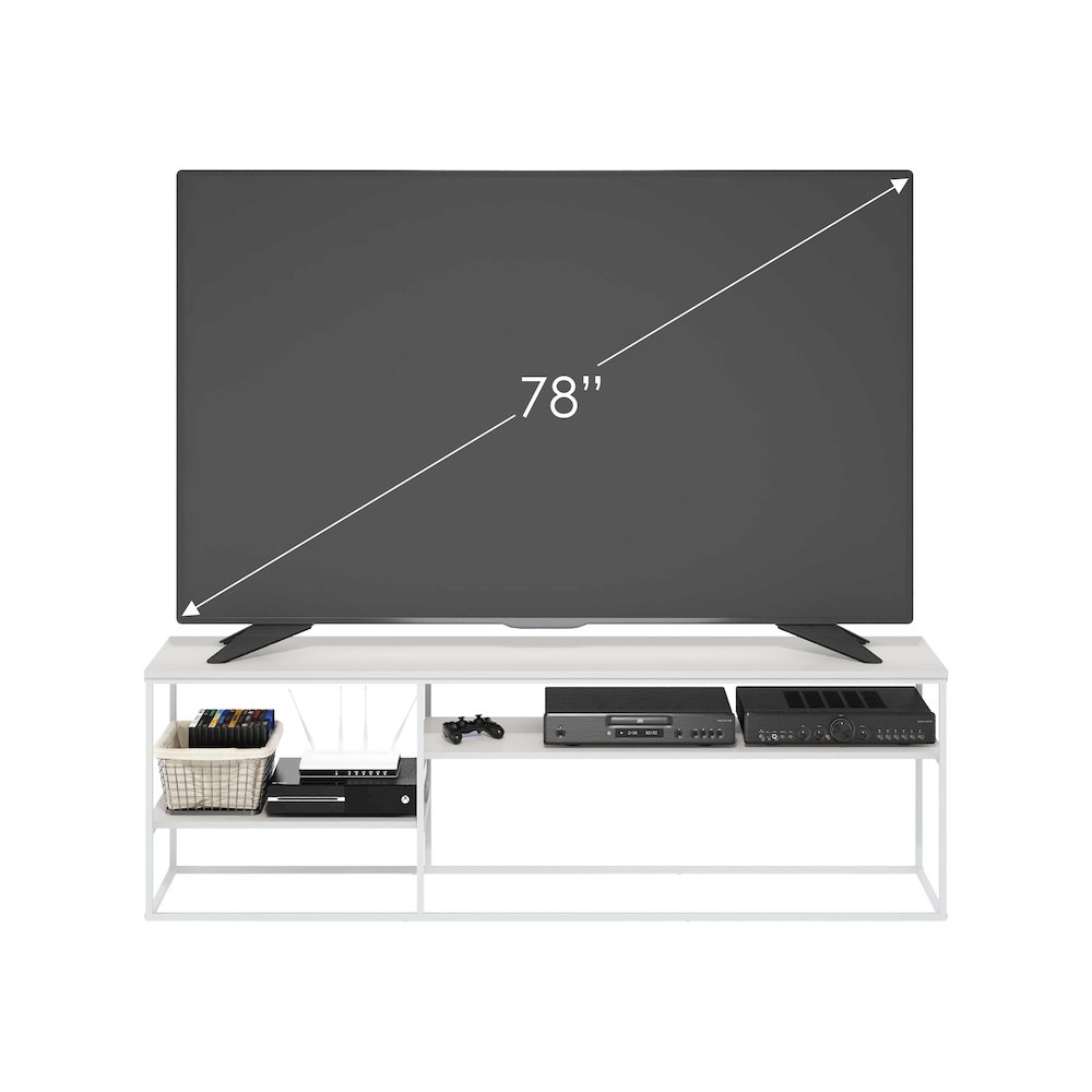 Moretti Modern Lifestyle TV Stand for TV up to 78 Inch
