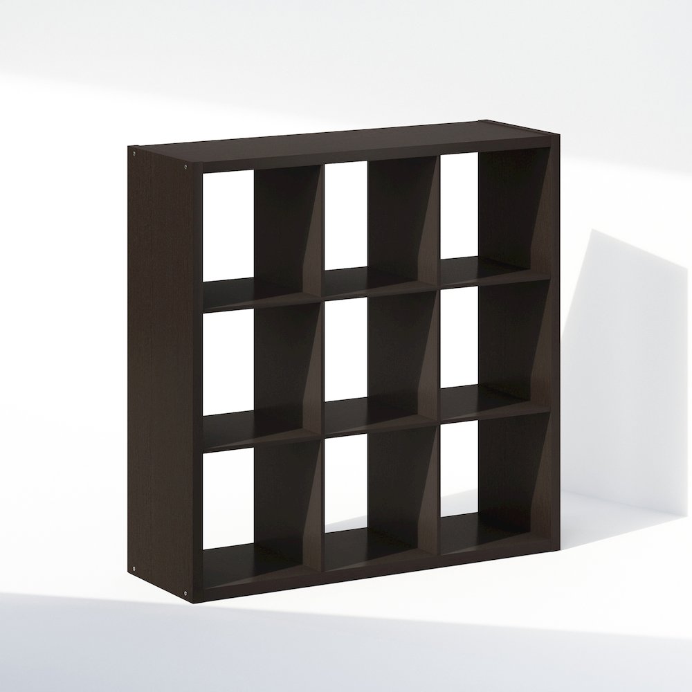 Cubic Open Back Multipurpose Clothing & Closet Storage Organizer Shelf