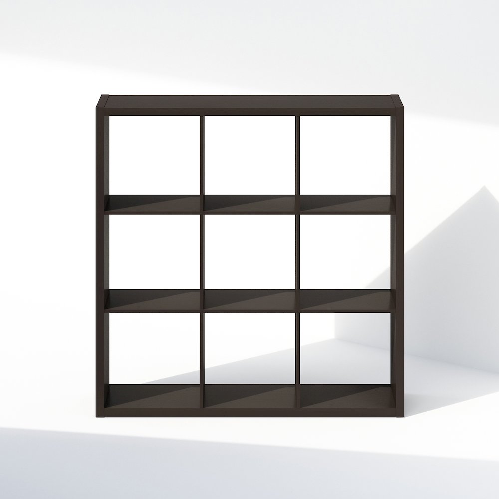 Cubic Open Back Multipurpose Clothing & Closet Storage Organizer Shelf