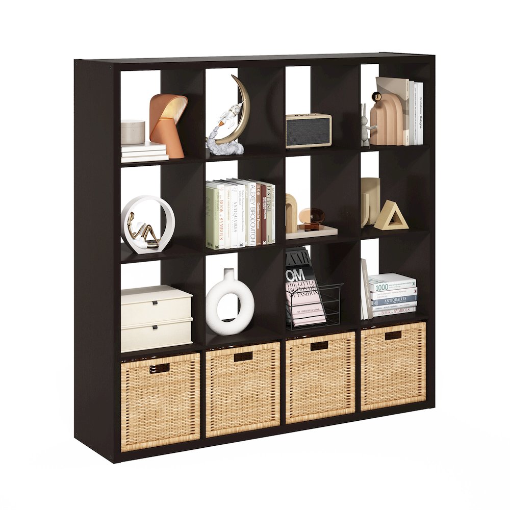 Cubicle Open Back Decorative Cube Storage Organizer
