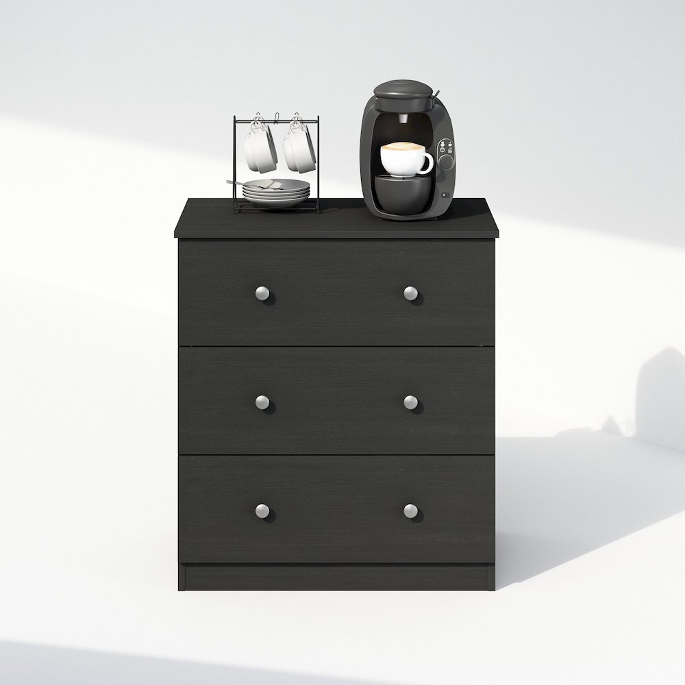 Hermite 3-Drawer Kitchen & Dining Sideboard Buffet Storage