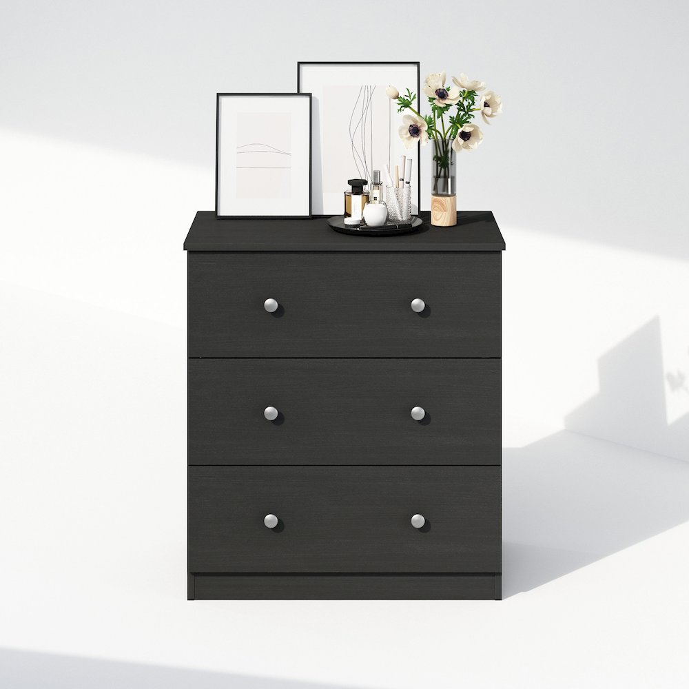 Frans Simple Design Console Table with 3 Drawers for Entryway