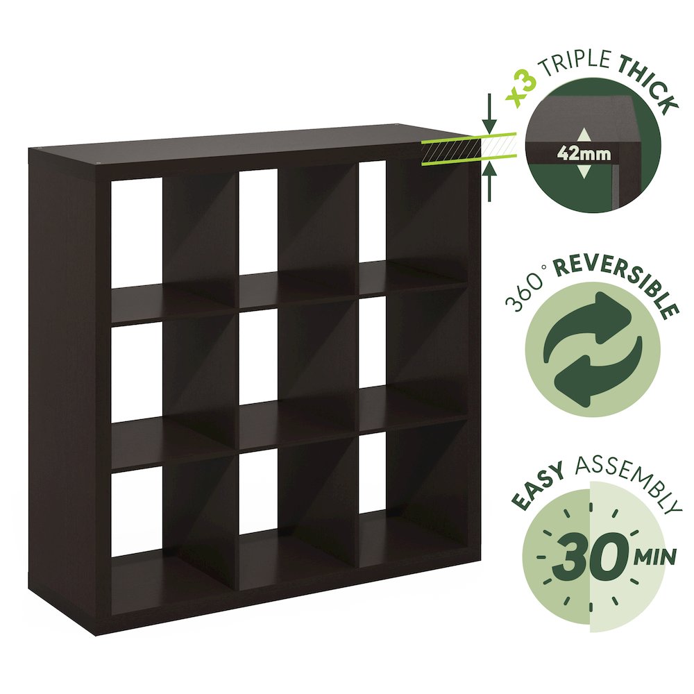 Triple Thick Frame Cube Storage Organizer