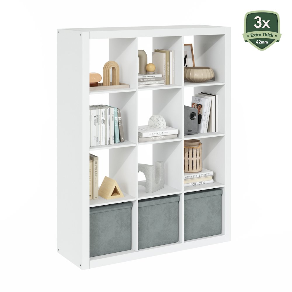 12-Cube Bookshelf