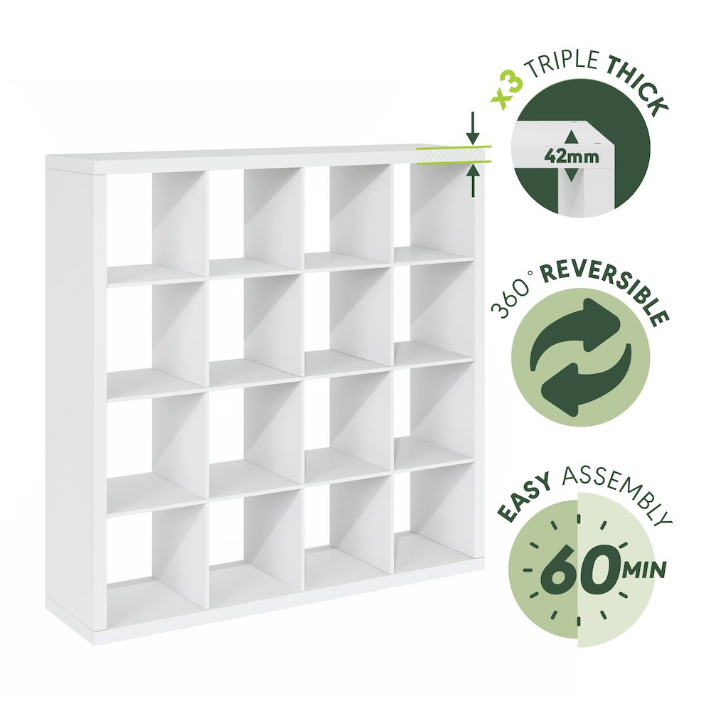 Triple Thick Frame Cube Storage Organizer