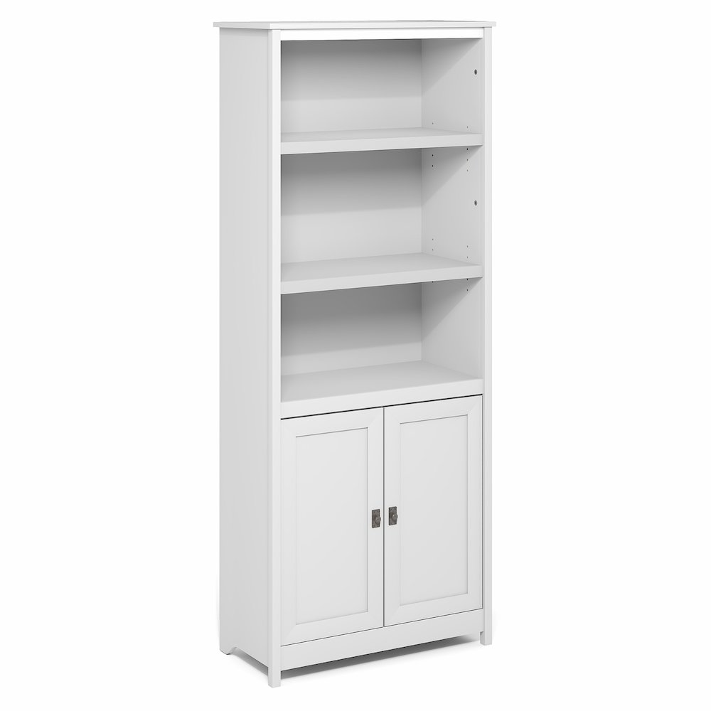 Multipurpose Open Shelves and Storage Cabinet