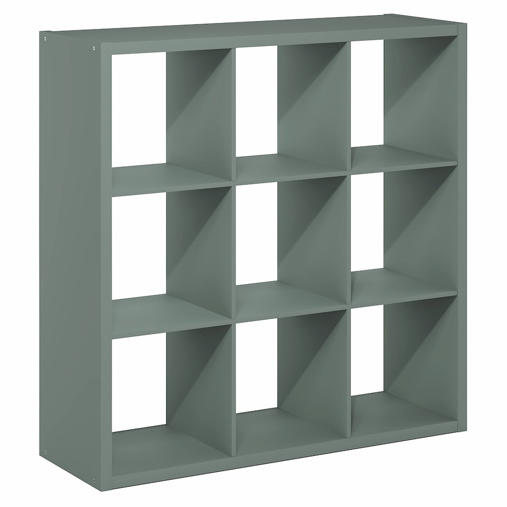 9-Cube Thick Frame Bookshelf