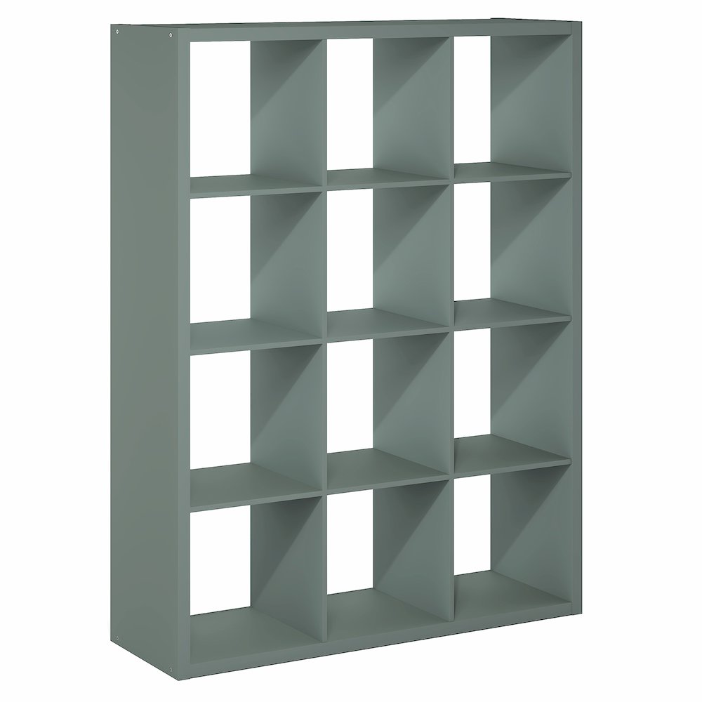 12-Cube Thick Frame Bookshelf