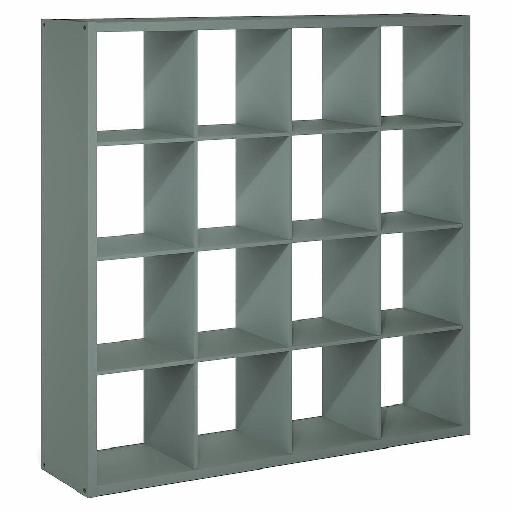 16-Cube Thick Frame Bookshelf
