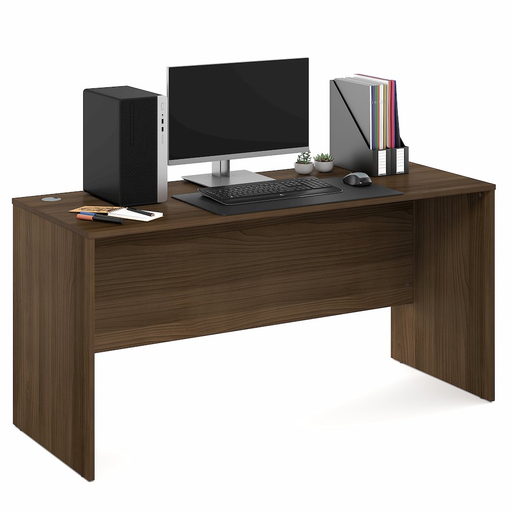 60 Inch Rectangular Executive Desk with Modesty Panel