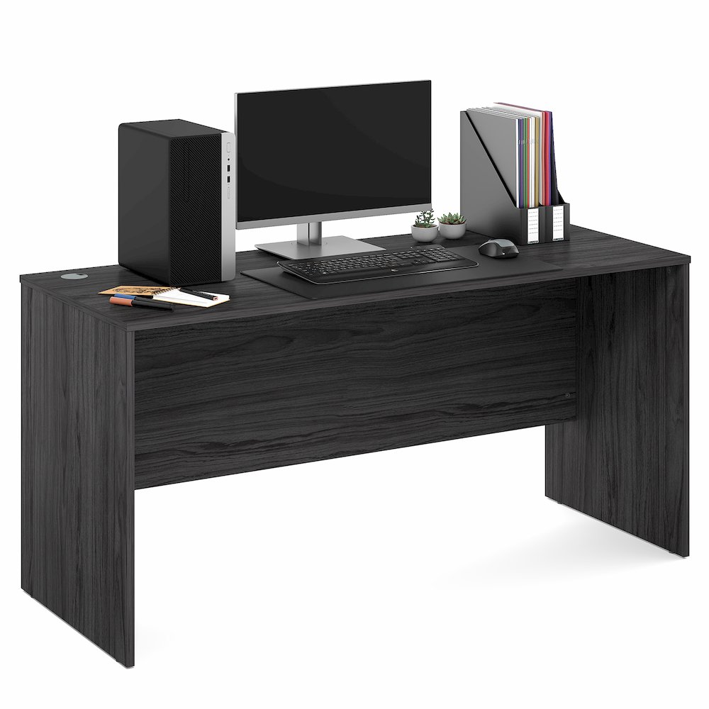 60 Inch Rectangular Executive Desk with Modesty Panel