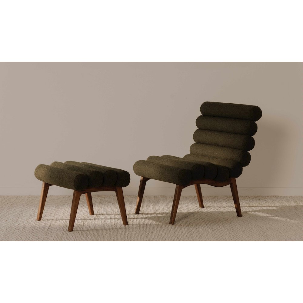 Arlo Accent Chair Dark Green