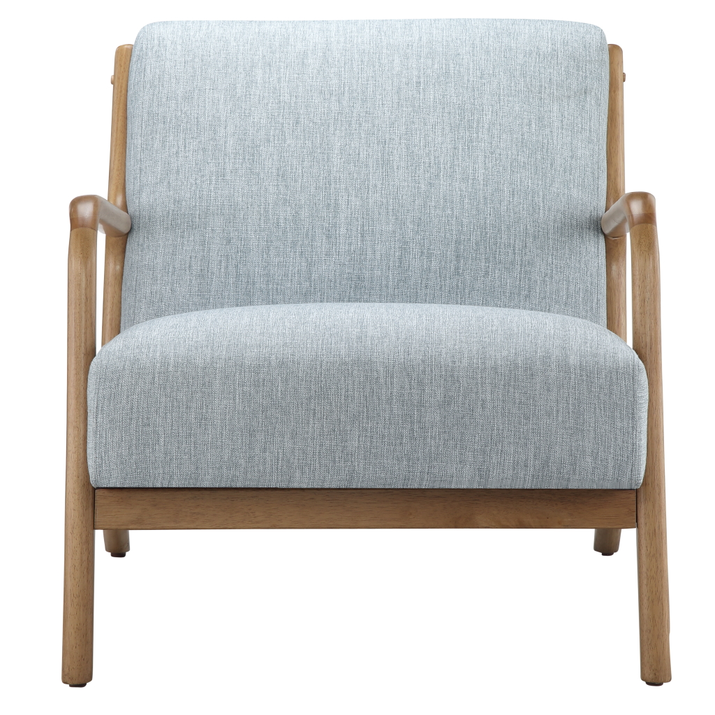 Novak Mid-Century Modern Accent Armchair