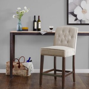 Marian Tufted Counter Stool from Madison Park in  Tan. Marian Tufted Counter Stool from Madison Park in  Tan. Marian Tufted Counter Stool from Madison Park in  Tan. Marian Tufted Counter Stool from Madison Park in  Tan. Marian Tufted Counter Stool from Madison Park in  Tan.