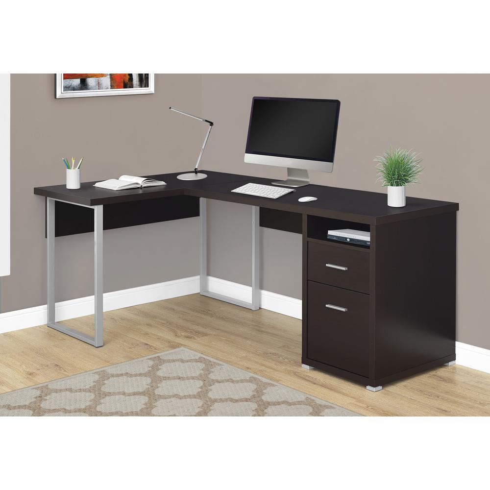 COMPUTER DESK – 80″L / CAPPUCCINO LEFT OR RIGHT FACING