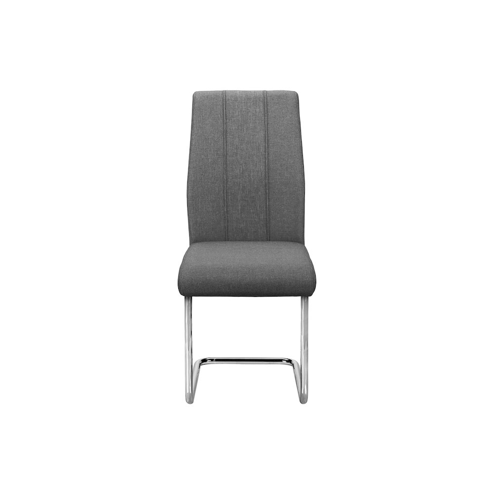 Contemporary Dining Chair in Grey color