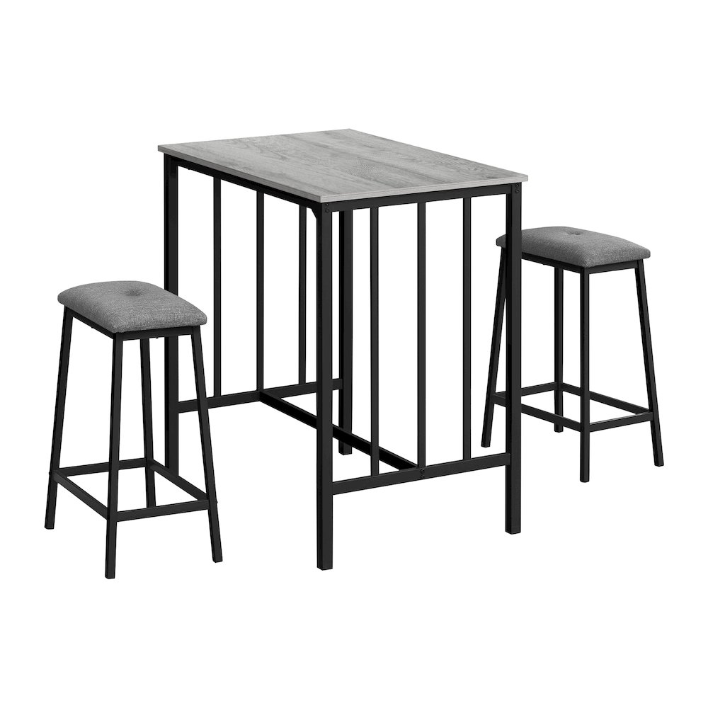 Contemporary Dining Set in Grey
