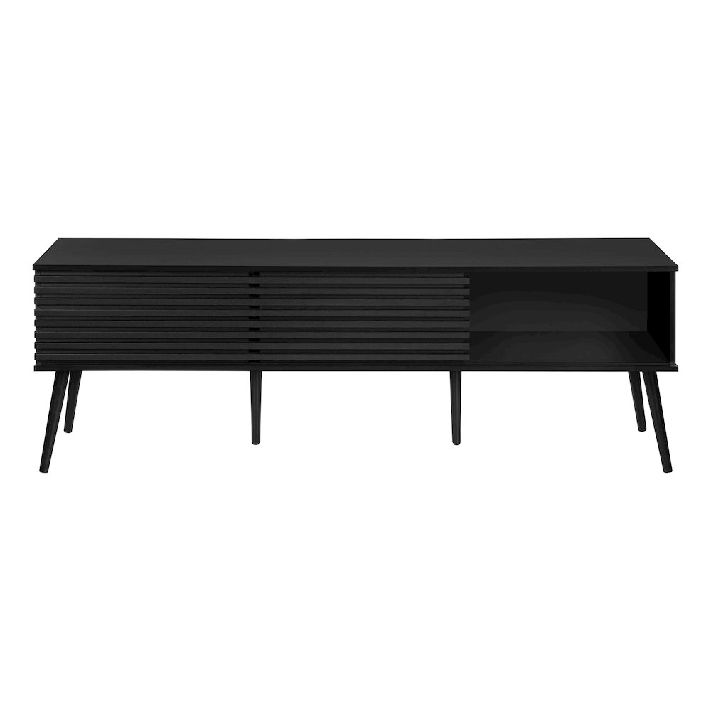 Contemporary Tv Stand in Black color