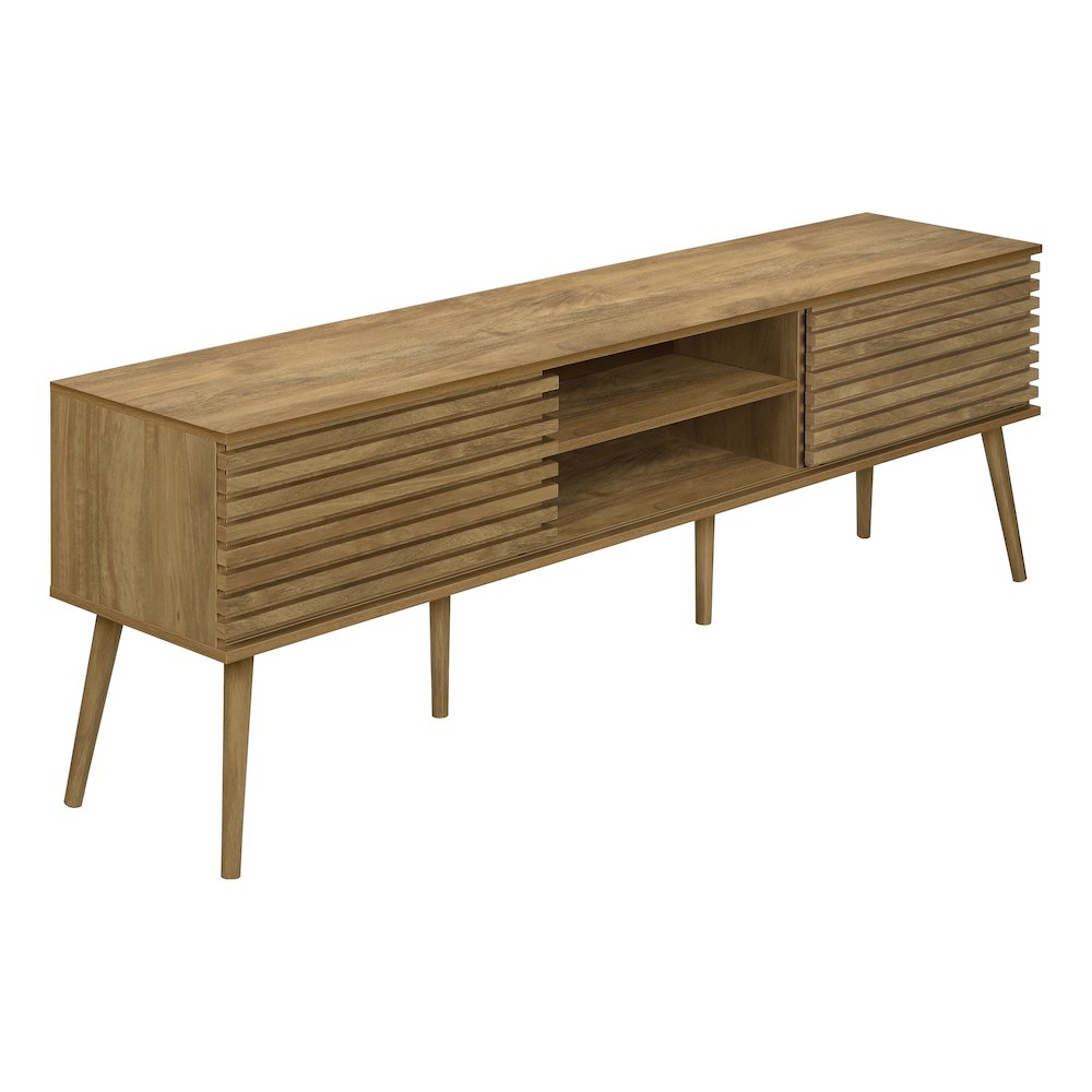 Contemporary Tv Stand in Walnut color